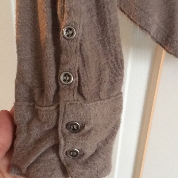 Free People brown button down - Picture 5 of 6